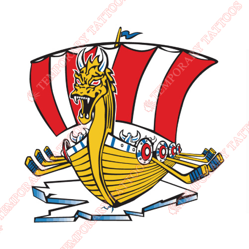 Baie-Comeau Drakkar Customize Temporary Tattoos Stickers NO.7408